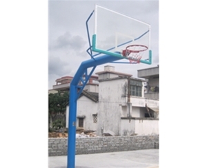 YW-107型圓管固定式籃球架